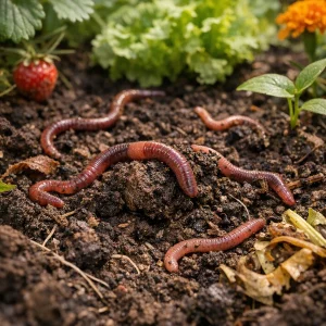 Schichtaufbau & Wurmkompost in Hochbeeten